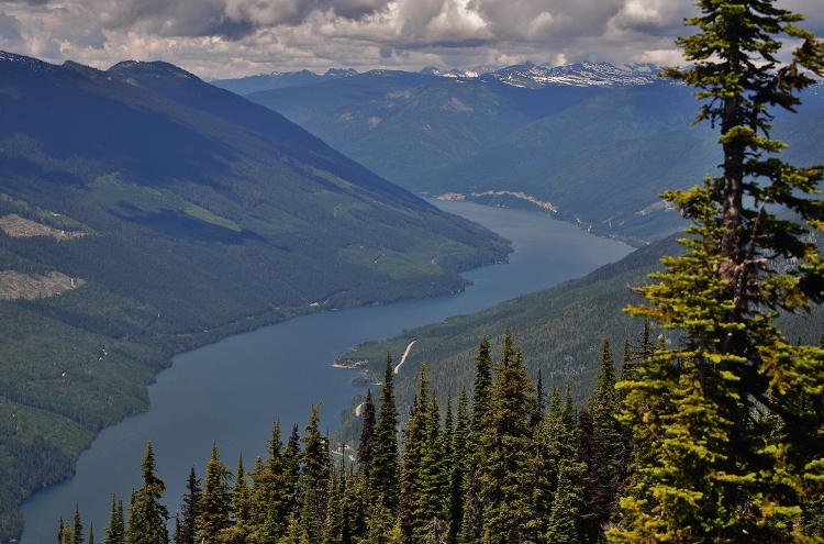 the Columbia River